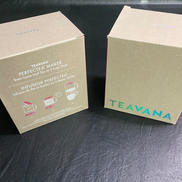 Brand New - Teavana Perfectea Maker 16 ounce - Red - Picture 3 of 4